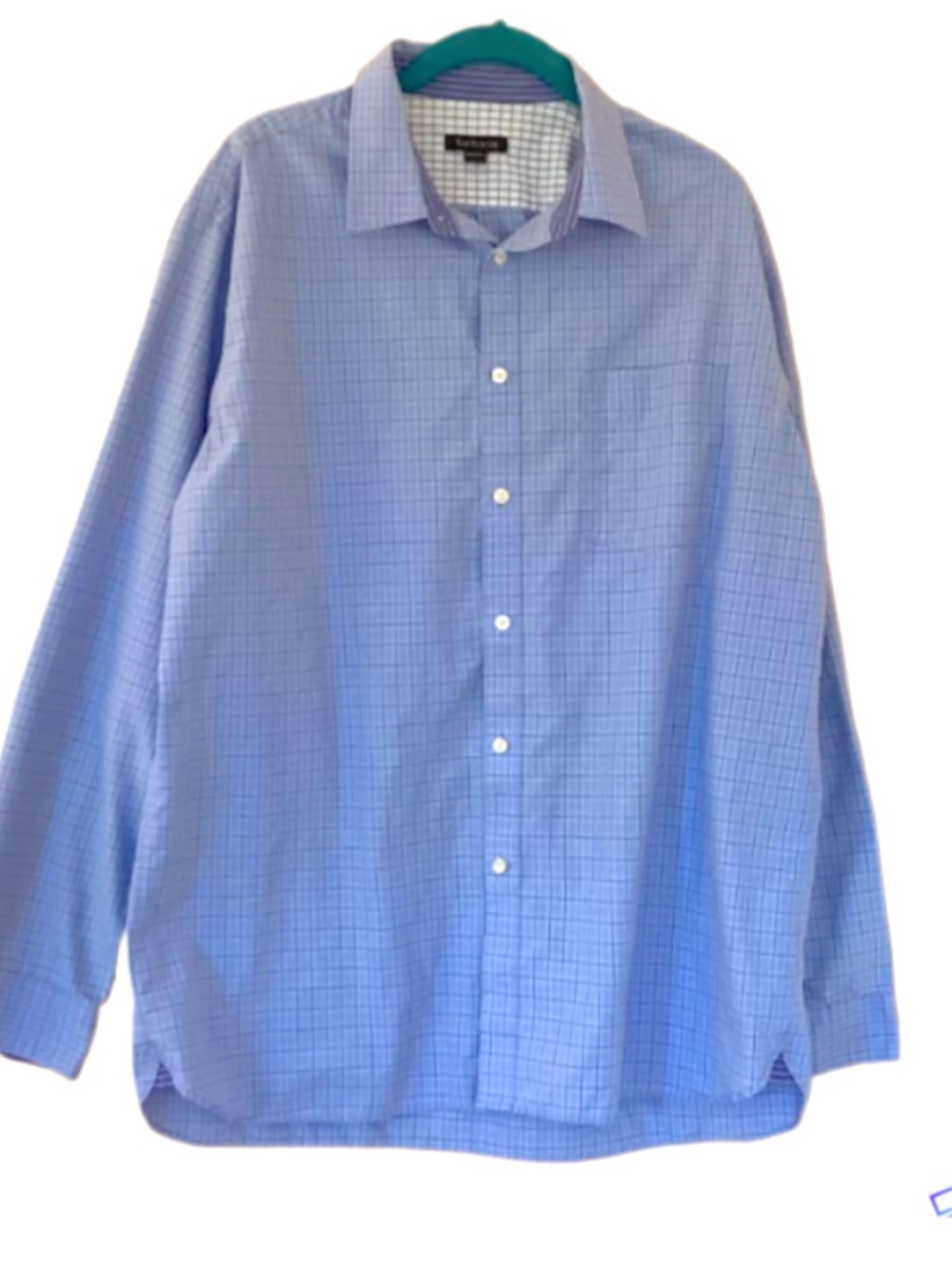Van Heusen Mens Long Sleeve Shirt, 16-16.5